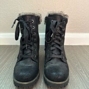 Steve Madden combat boots